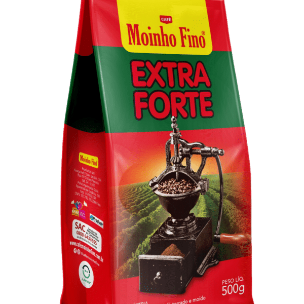 Café Torrado e Moído Moinho Fino Extra Forte 500g