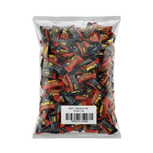 1 Pacote de Bala de Café Moinho Fino – 1 kg