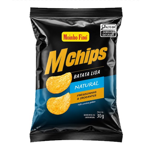Batata MChips Lisa 30g - Natural