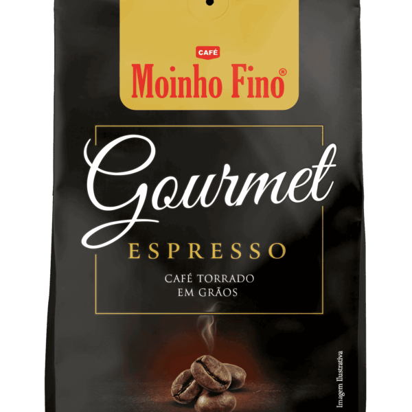 Café Torrado em Grãos Moinho Fino Gourmet Espresso – 250g