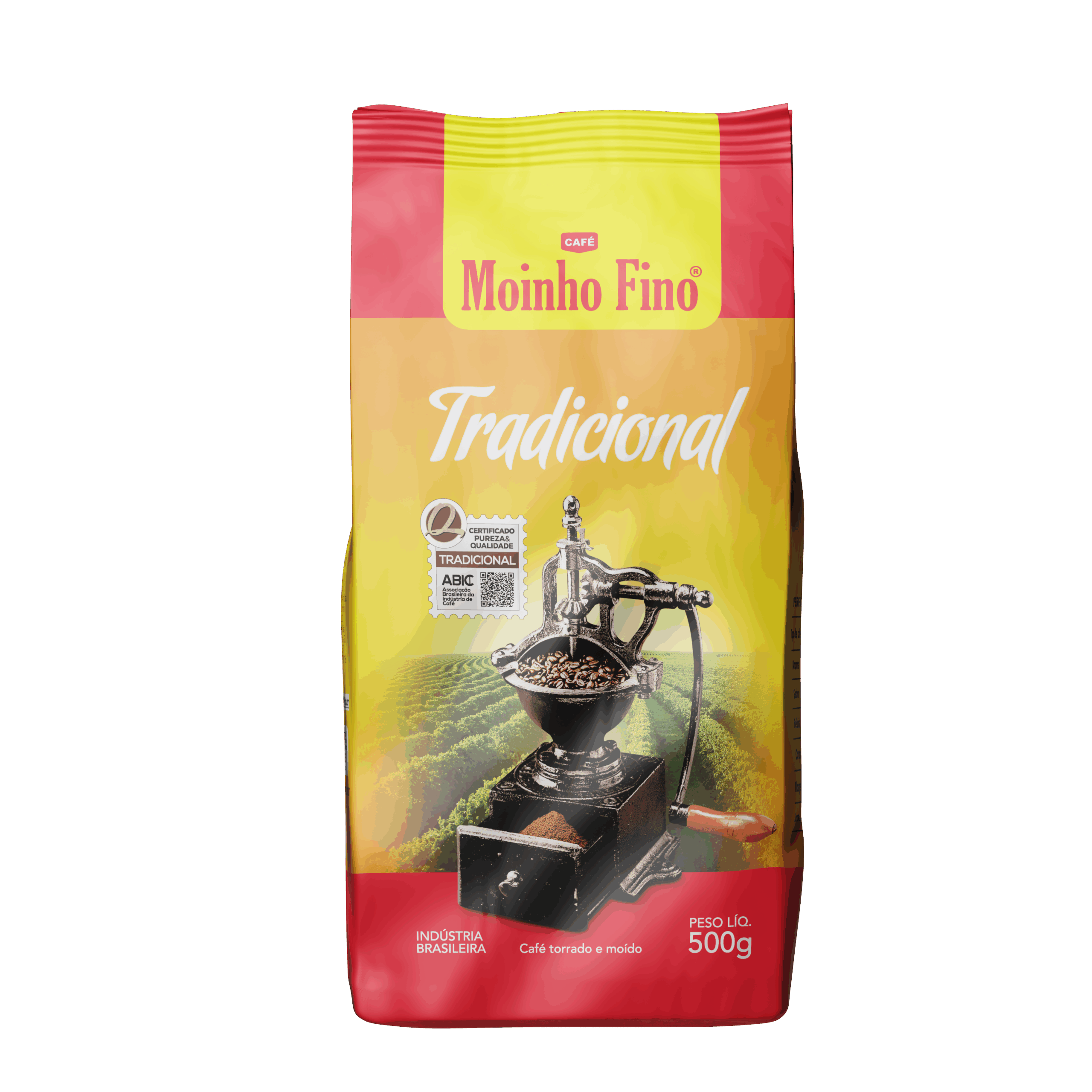 Café Torrado e Moído Moinho Fino Tradicional 500g
